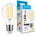 Modee LED Filament Lampa A60 8W E27 4000K 1055 lumen 360° Dimbar Glas IP20