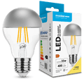 Modee LED Filamentlampa A60 E27 4W 2700K 400 lumen 320° Silver Topp Glas Ej dimbar