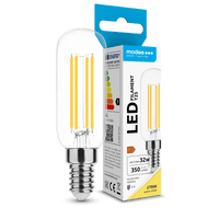 Modee LED Filament Bulb T25 3.5W E14 2700K 350 lumens 360° Glass Rod Non-Dimmable