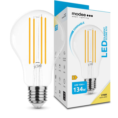 Modee LED Filament Glob A70 15W E27 2700K 2000 lumen 360° dimbar glödlampa IP20