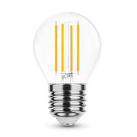Modee LED Filament Globe Mini G45 4W E27 4000K 470 lumens 360° Glass Bulb Non Dimmable IP20