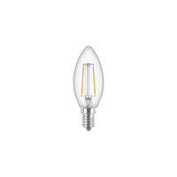 Philips CorePro LED Ljuslykta E14 B35 2W 250 lumen 2700K Klar 220-240V Icke-dimbar 80CRI