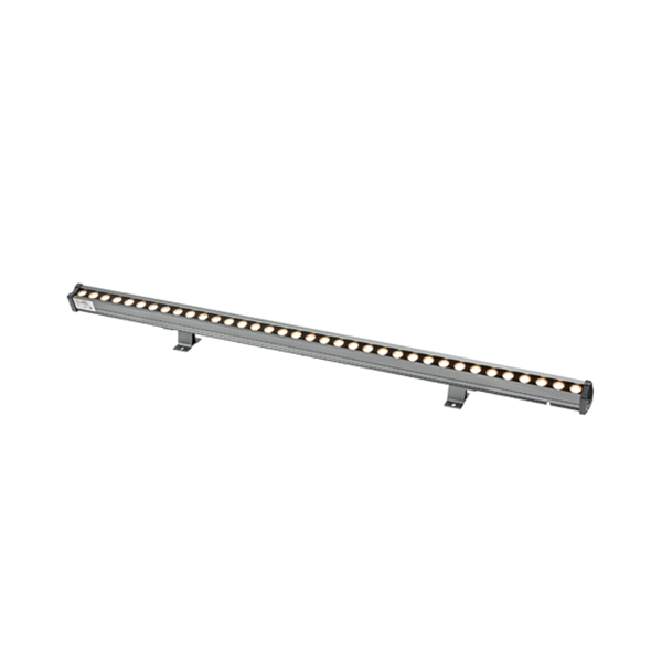 Spectrum LED WallWasher IP65 36W 3000K 2000 lumen 24V Dimbar Grå Aluminium 100cm Utomhusbelysning