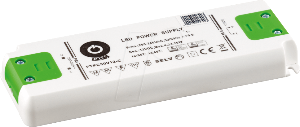 GLP led power adapter 12V 50W 4.2A IP67 waterproof lighting