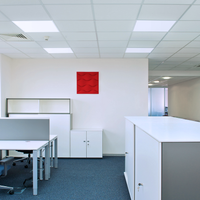 Philips Ledinaire RC065B G5 LED panel 28W 3000K/3500K/4000K 3400-3600 lumen 1195x295mm UGR19 Vit IP20