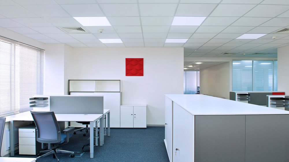 Philips Ledinaire RC065B G5 LED panel 28W 3000K/3500K/4000K 3400-3600 lumen 1195x295mm UGR19 Vit IP20