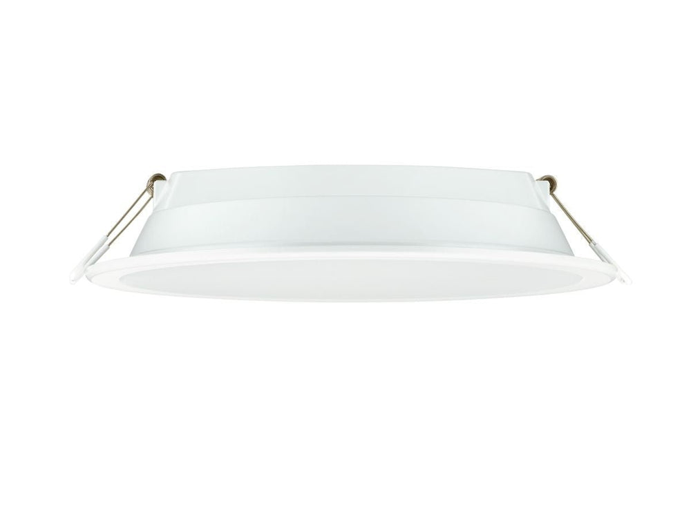 Philips LED-inbyggnadslampa DN065B metall vit 12W 175mm 3000K - IP20