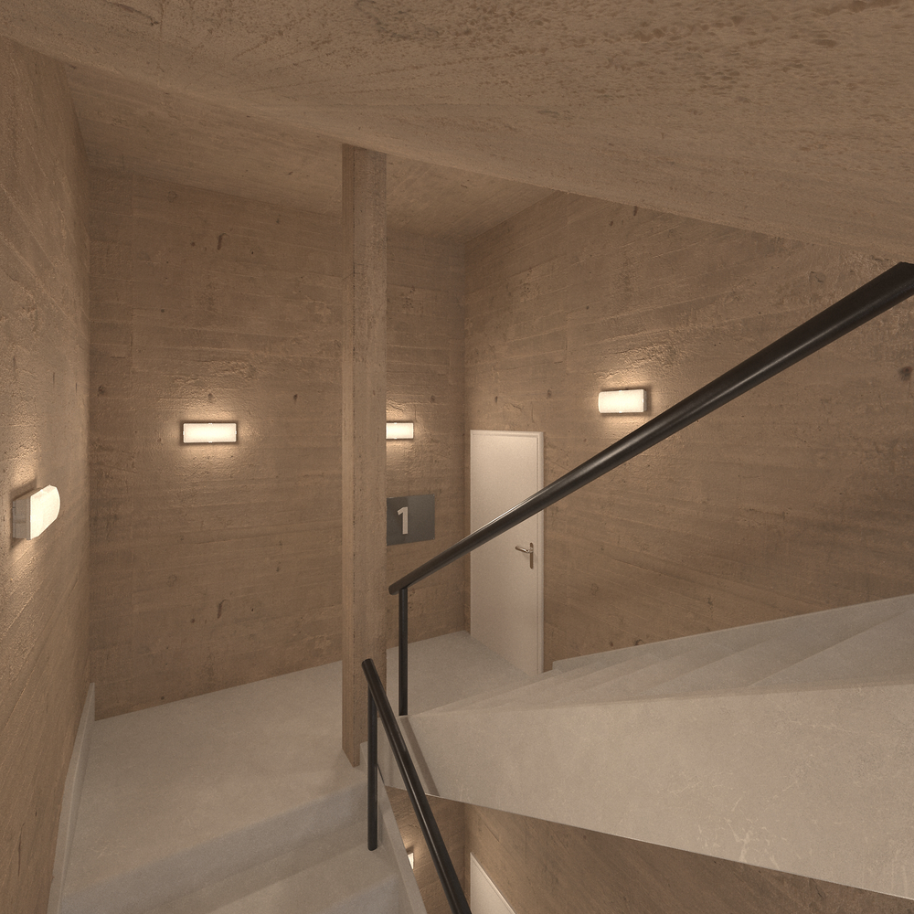 Philips Ledinaire Square vägglampa, LED 6W 4000K, 630 lumen, IP65 IK08, Vit polykarbonathus