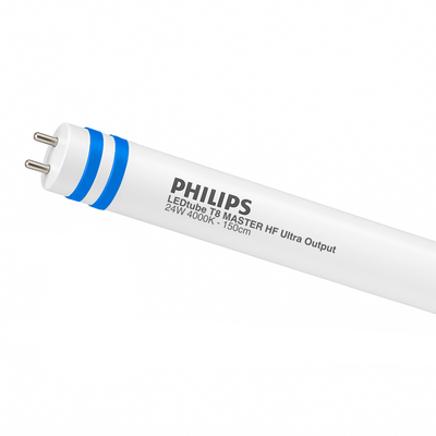 Philips MAS LEDtube HF T8 1500mm 24W 4000K Kallvit G13 Frostad 3700 lumen CRI 80 CE RoHS