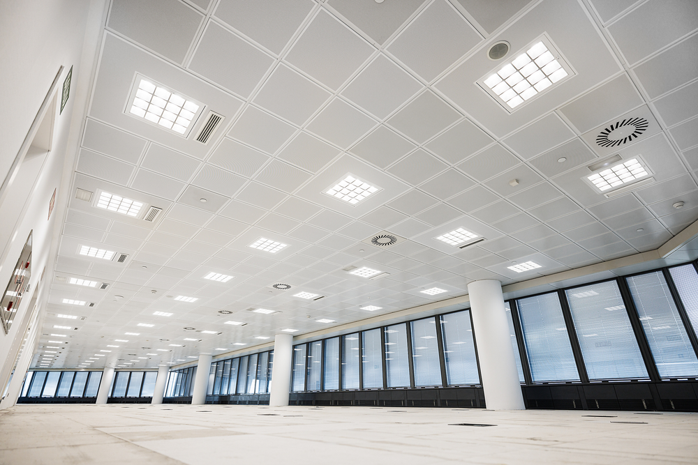 Philips PowerBalance gen2 recessed LED panel light, 24W 4000K 3400 lumens, DALI dimmable, White 1197x297mm