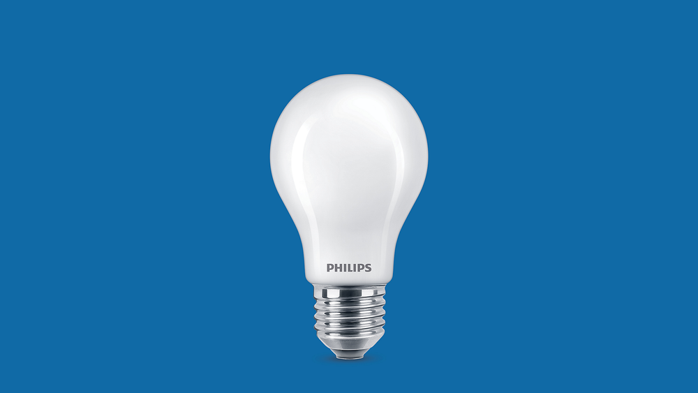 Philips LED-lampa E27 A60 Frostad Dimbar 5.9W 2700K 806 lumen 90CRI 220-240V Varmvit