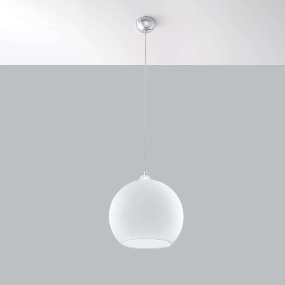 Sollux Lighting BALL LED hänglampa, IP20, 220-240V, max 50W, matt mässing i guldutförande