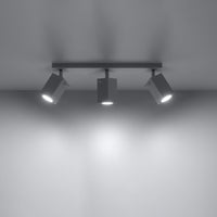 Sollux Lighting LED plafondspot white merida 3x GU10 socket 50W 220-240V