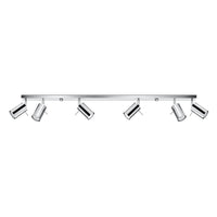 Sollux lighting led ceiling spot chrome ring with gu10 fitting