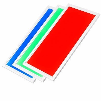 LED panel 120x30cm 24V RGB-CCT pro slim line 40W 4000 lumen UGR22 opal | IP41 | LCB