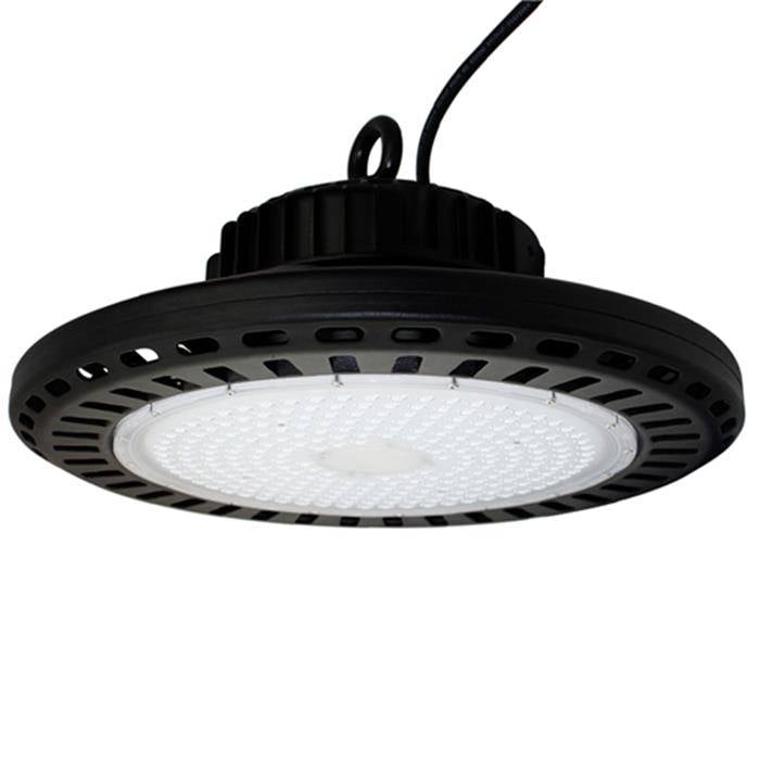 LCB LED UFO High Bay 150W 22500 lumen, dimbar, 3000K, IP20, CRI 80, Philips-chip, 5 års garanti