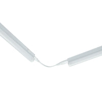 Spectrum LED cabinet switch T5 120mm 14W natural white 4000K 230V 120° IP20, non-dimmable, white, 2-year warranty
