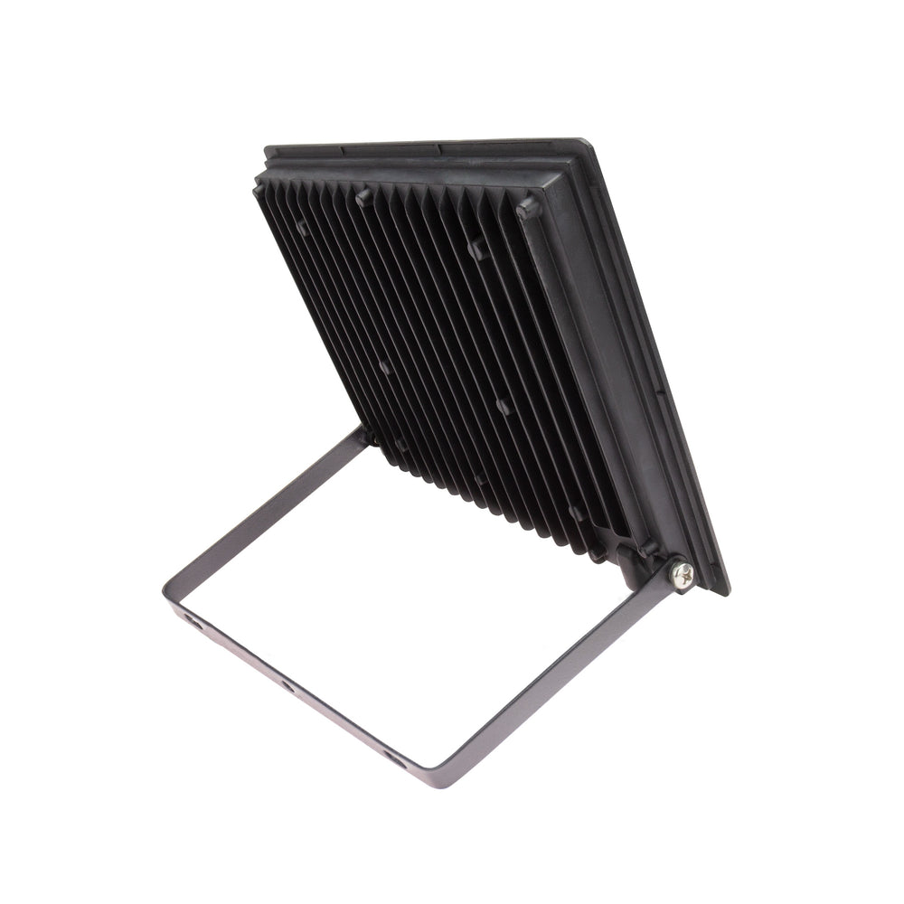 Spectrum LED floodlight 100W 3000K 8600 lumens 230V IP65 IK07 Black outdoor lighting