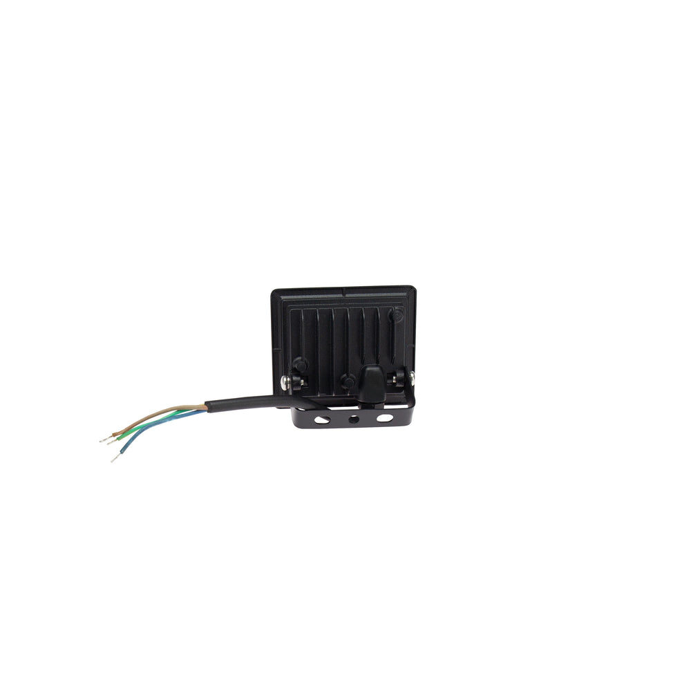 Spectrum NOCTIS LUX 3 LED Strålkastare 10W 6000K 230V IP65 IK07 Svart Utomhus Ytmontering