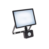Spectrum NOCTIS LUX 3 LED floodlight 30W 6000K 230V IP44 Black with PIR sensor for outdoor lighting