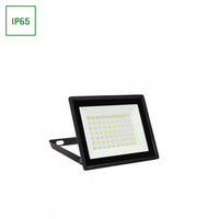Spectrum LED floodlight 50W 4000K 4500 lumens 230V IP65 IK07 Black outdoor lighting
