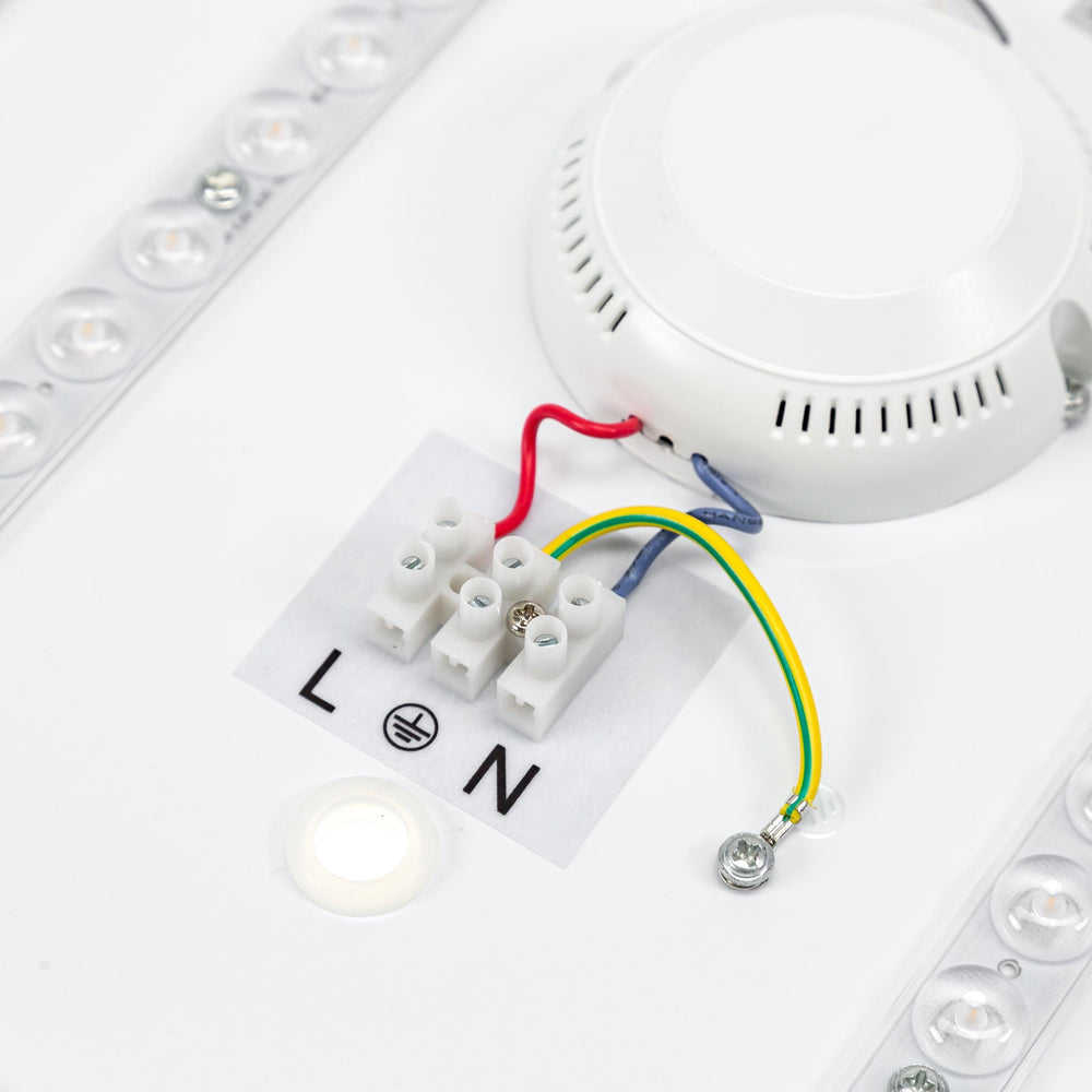 Spectrum NYMPHEA 2 LED taklampa 36W 6000K 230V IP20 IK10 Vit 2600 lumen 430mm