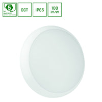 Spectrum NYMPHEA CITY PRO LED ytmonterad rund lampa 18W 230V CCT 1800 lumen IP65 IK10 sensor