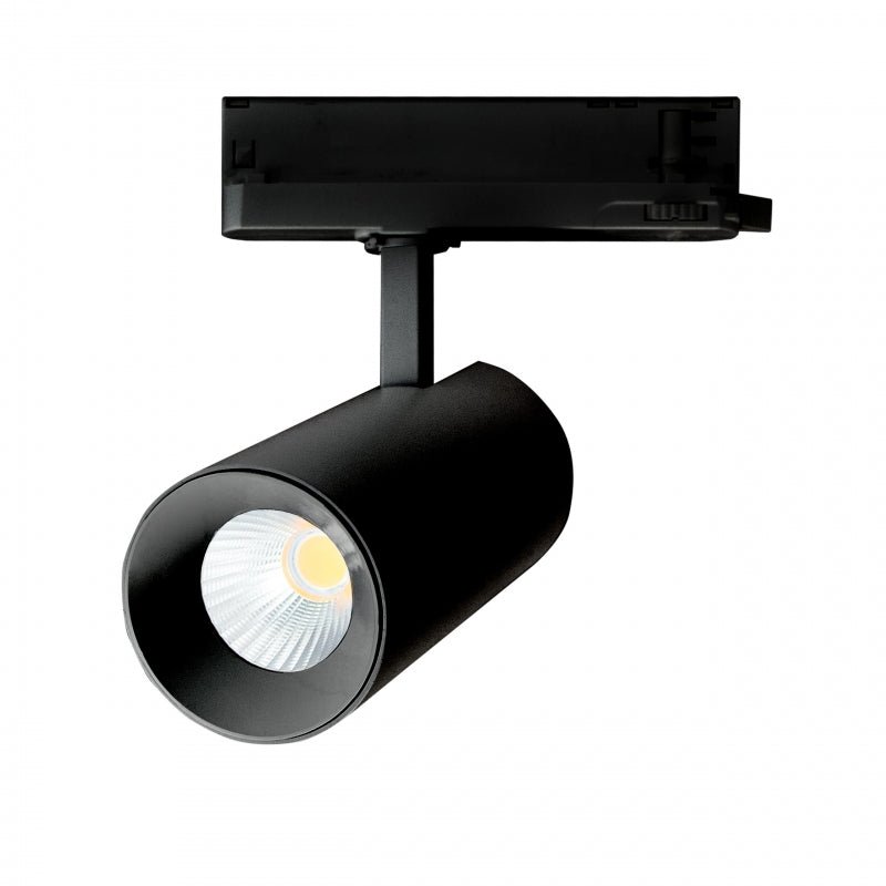 Spectrum Andromeda LED inbyggnadsspot svart, 3000 lumen, 3000K, IP20, CRI &gt;90, 36°/60° strålvinkel, 15-27W justerbar