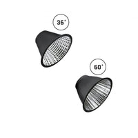 Spectrum Andromeda LED inbyggnadsspot svart, 3000 lumen, 3000K, IP20, CRI >90, 36°/60° strålvinkel, 15-27W justerbar