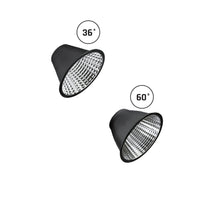 Spectrum Andromeda LED inbyggnadsspot svart, 3000 lumen, 3000K, IP20, CRI >90, 36°/60° strålvinkel, 15-27W justerbar