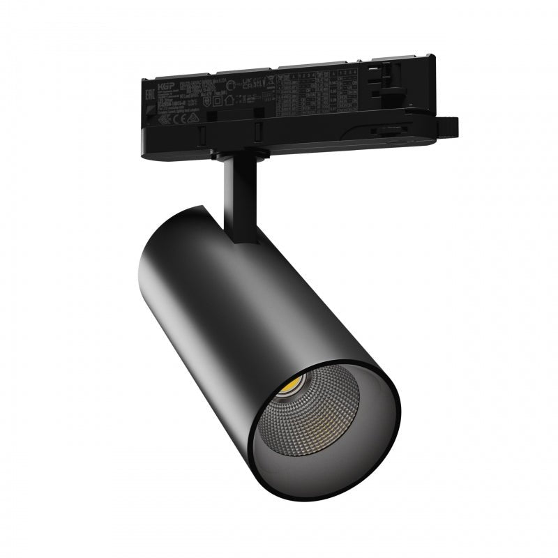 Spectrum Andromeda LED inbyggnadsspot svart, 3000 lumen, 3000K, IP20, CRI &gt;90, 36°/60° strålvinkel, 15-27W justerbar