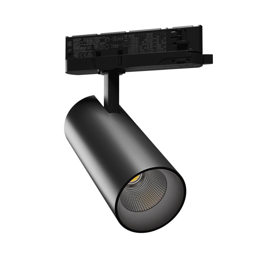 Spectrum Andromeda LED inbyggnadsspot svart, 3000 lumen, 3000K, IP20, CRI &gt;90, 36°/60° strålvinkel, 15-27W justerbar