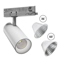Spectrum Andromeda LED downlight 15-27W 4000K, high CRI >90, 3200 lumens, white, IP20, 36-60 degree beam angle