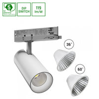 Spectrum Andromeda LED downlight 15-27W 4000K, high CRI >90, 3200 lumens, white, IP20, 36-60 degree beam angle