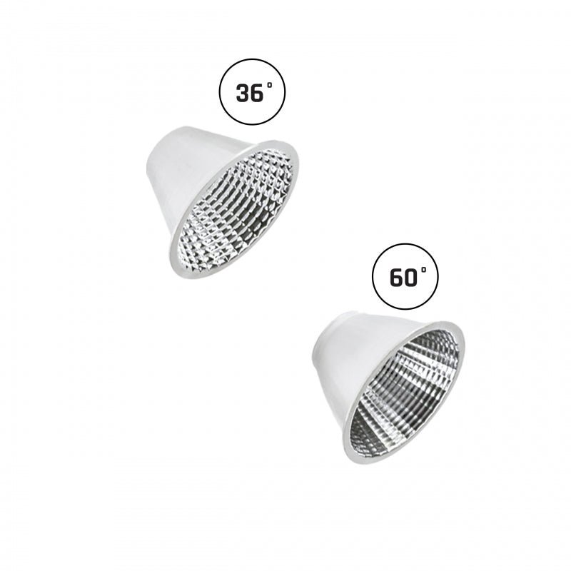 Spectrum Andromeda LED downlight 15-27W 4000K, high CRI >90, 3200 lumens, white, IP20, 36-60 degree beam angle