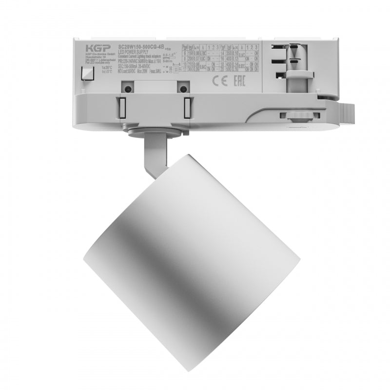 Spectrum Artemida mini LED-spot 20W 230V naturligt vitt 4000K CRI&gt;90 lumen IP20 vit 36/60 grader 2 års garanti