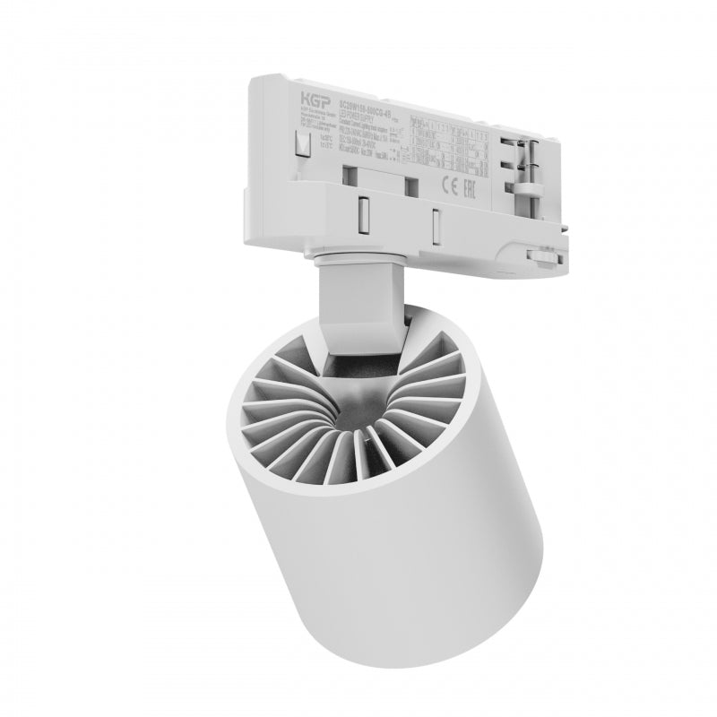 Spectrum Artemida mini LED-spot 20W 230V naturligt vitt 4000K CRI&gt;90 lumen IP20 vit 36/60 grader 2 års garanti