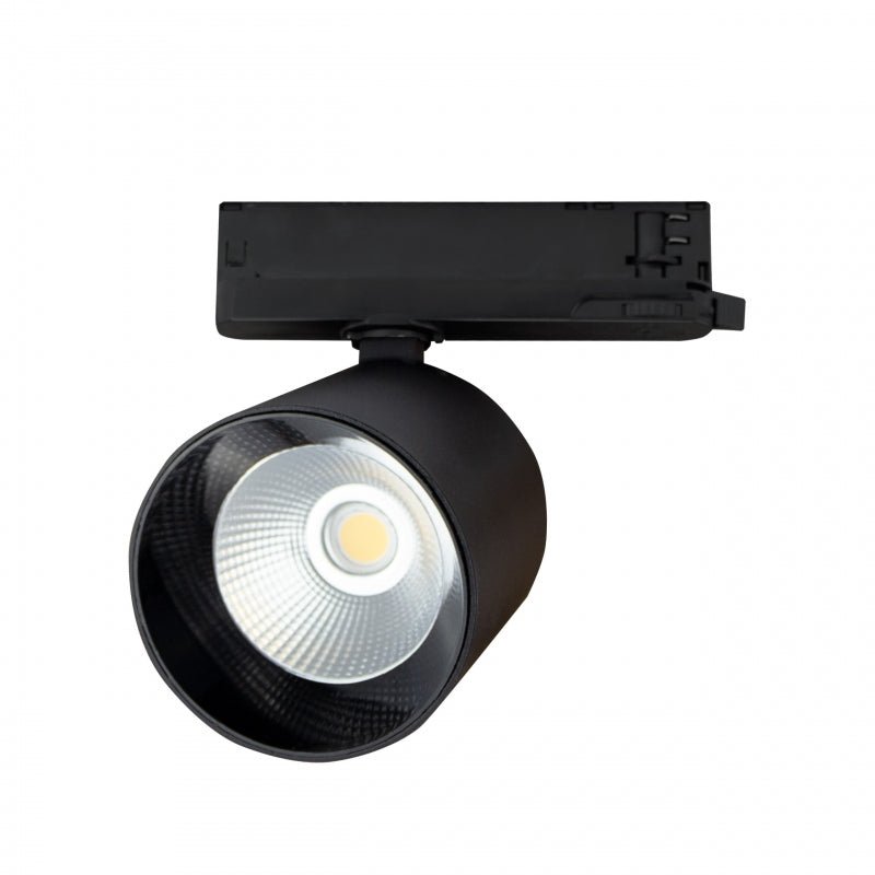 Spectrum Artemida Maxi led svart, 4000K, 4500 lumen, CRI &gt;90, 42W, justerbar effekt, IP20, 3-fas skenmontering