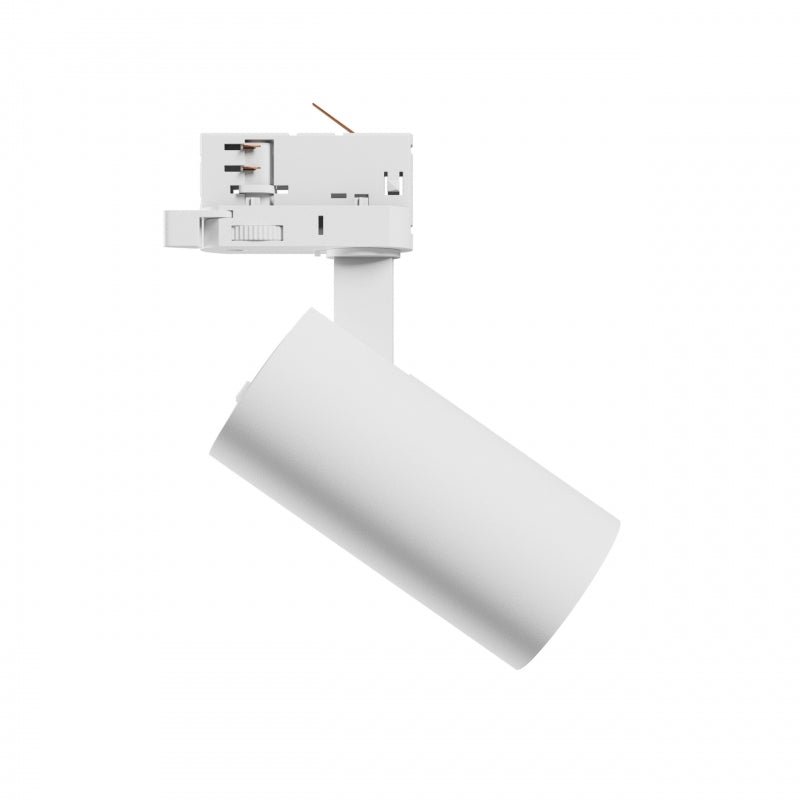 Andromeda prime 3F tracklight white, 16W, 230V, IP20, 6000K, 25 degrees, 1200 lumens, 1-phase mounting set