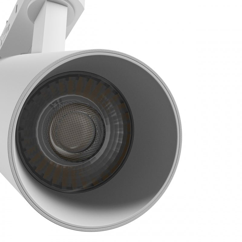 Andromeda prime 3F tracklight white, 16W, 230V, IP20, 6000K, 25 degrees, 1200 lumens, 1-phase mounting set