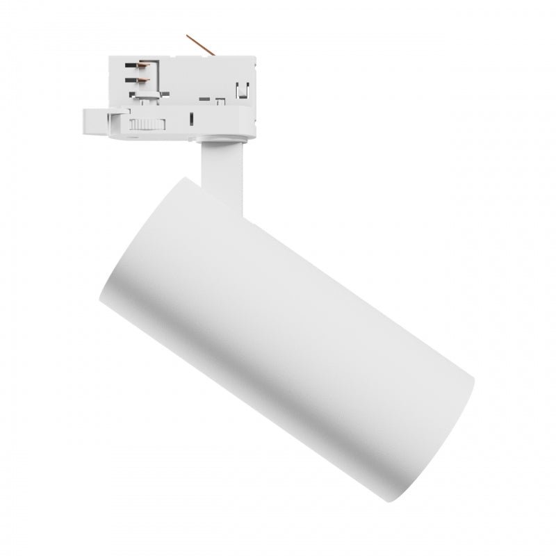 Spectrum andromeda prime spårbelysning 3F CCT 24W vit 6000K 2700 lumen 25 grader inomhusbruk IP20 230V 1-fas monteringssystem