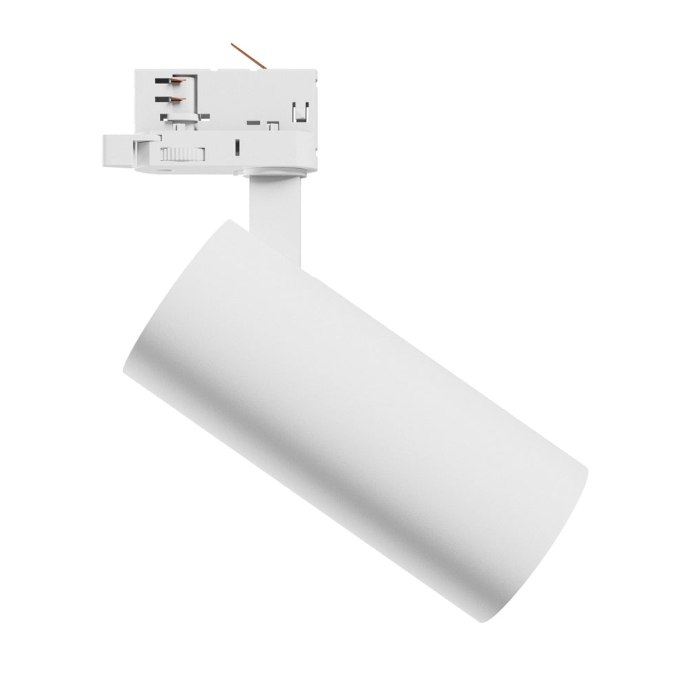 Spectrum andromeda prime spårbelysning 3F CCT 24W vit 6000K 2700 lumen 25 grader inomhusbruk IP20 230V 1-fas monteringssystem