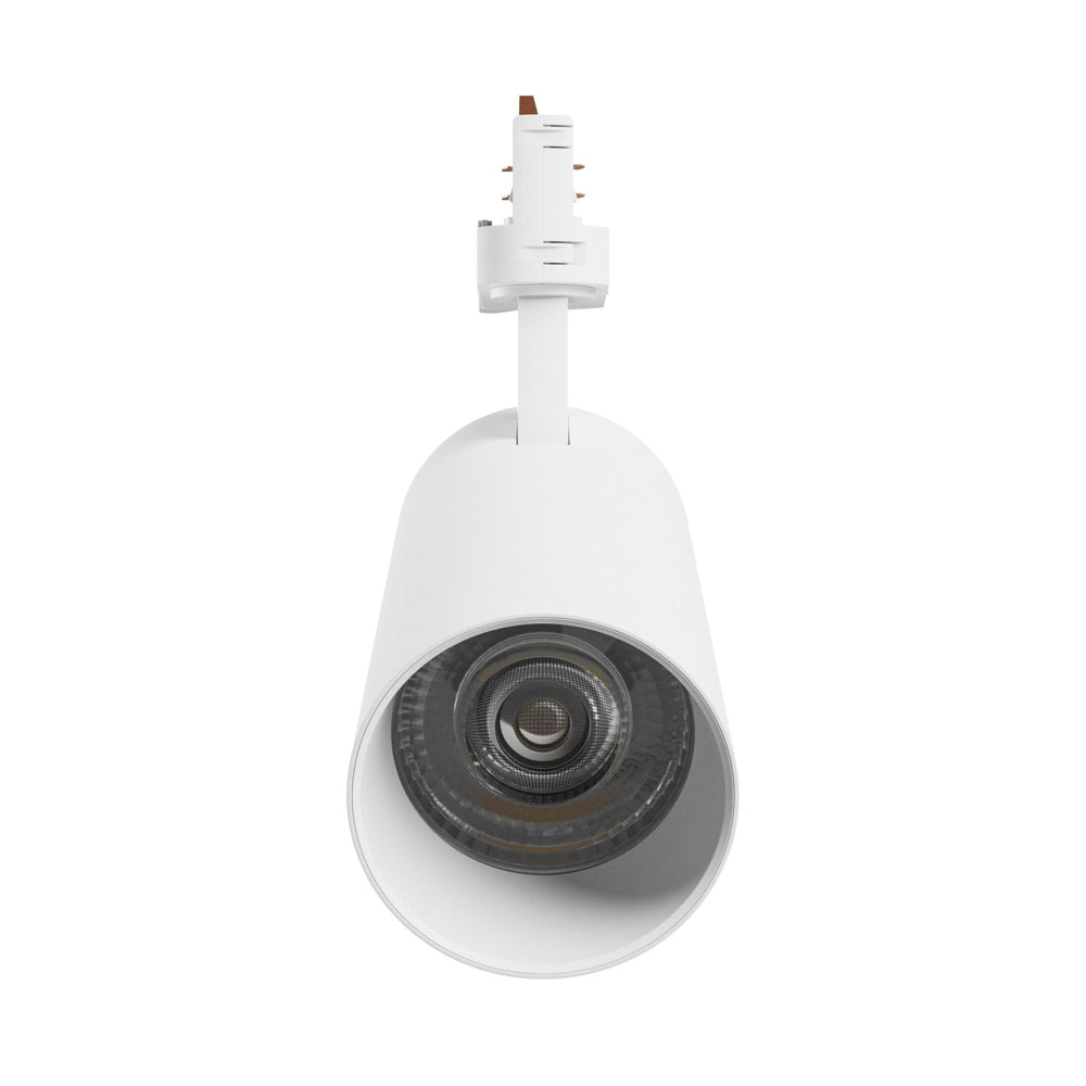 Spectrum andromeda prime spårbelysning 3F CCT 24W vit 6000K 2700 lumen 25 grader inomhusbruk IP20 230V 1-fas monteringssystem