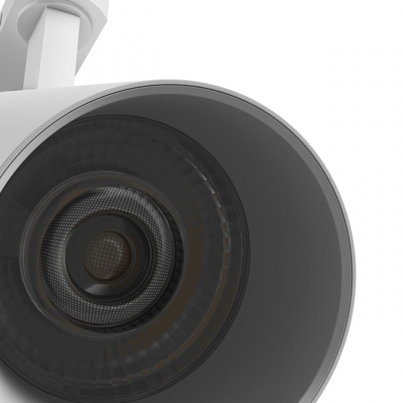 Spectrum andromeda prime spårbelysning 3F CCT 24W vit 6000K 2700 lumen 25 grader inomhusbruk IP20 230V 1-fas monteringssystem