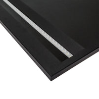 Spectrum Algine Line LED takpanel svart 600x600mm 44W 4000K 5700 lumen IP20 ej dimbar