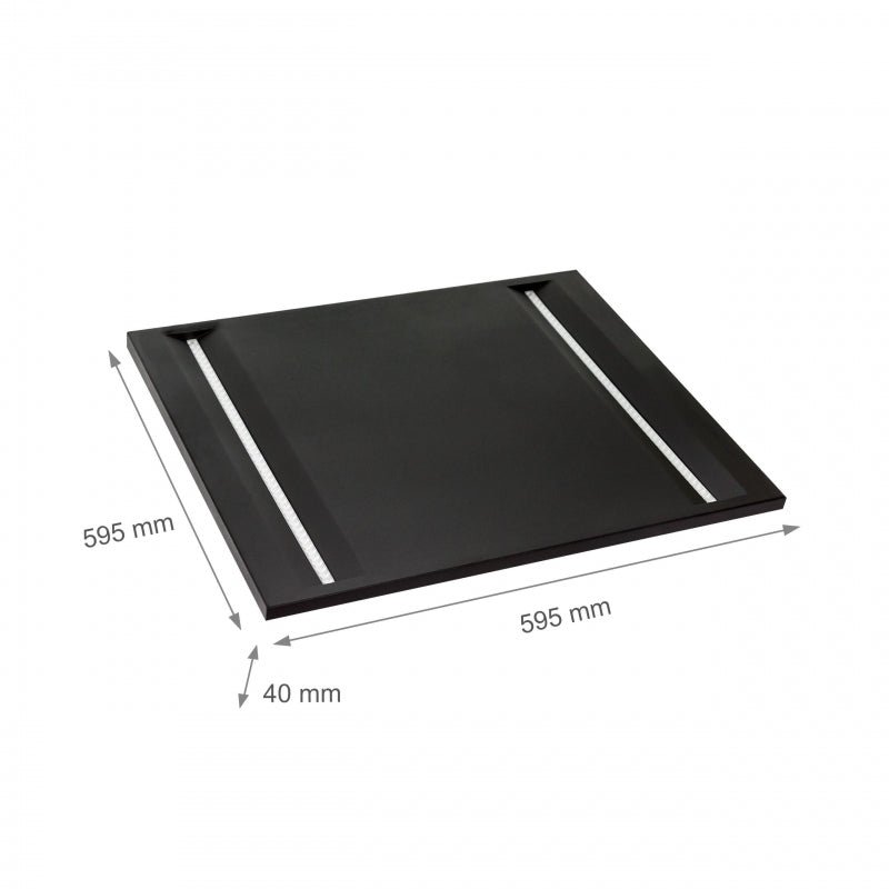 Spectrum Algine Line LED takpanel svart 600x600mm 44W 4000K 5700 lumen IP20 ej dimbar