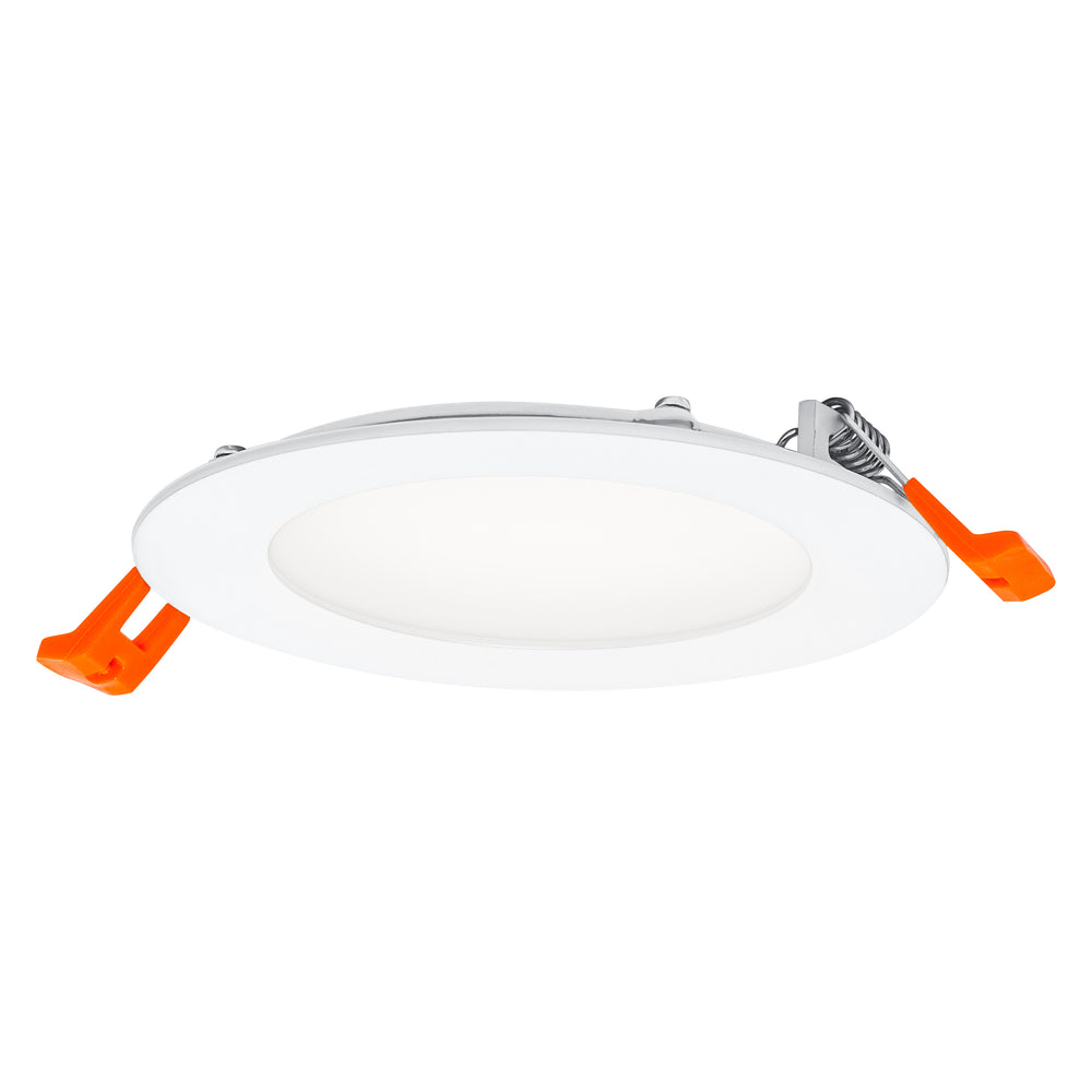 Slim LED Downlight Infälld Vit 8W 4000K 550 lumen 110° Utsågning 105mm ×120mm