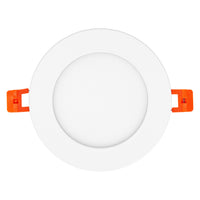 Slim LED Downlight Infälld Vit 8W 4000K 550 lumen 110° Utsågning 105mm ×120mm