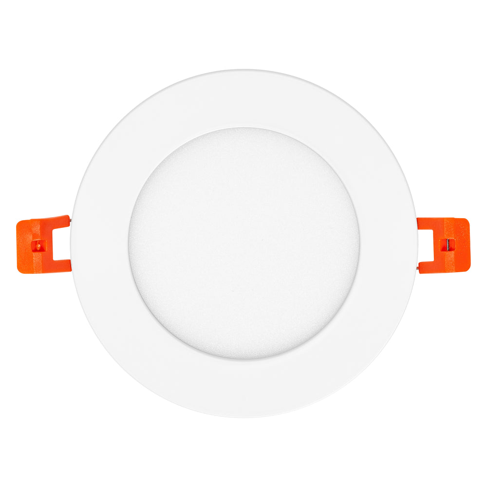 Slim LED Downlight Infälld Vit 8W 4000K 550 lumen 110° Utsågning 105mm ×120mm