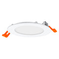 Slim LED Downlight Infälld Vit 8W 4000K 550 lumen 110° Utsågning 105mm ×120mm